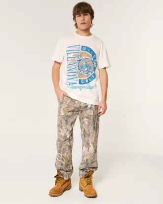 Relaxed Villanova Wildcats Graphic Tee,Relaxed Villanova Wildcats Graphic Tee