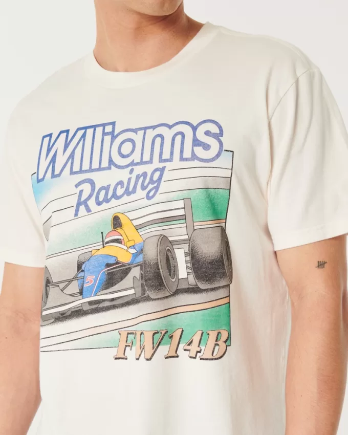 Relaxed Williams Racing Graphic Tee,Relaxed Williams Racing Graphic Tee