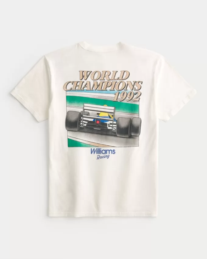 Relaxed Williams Racing Graphic Tee,Relaxed Williams Racing Graphic Tee