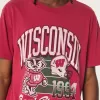 Relaxed Wisconsin Badgers Graphic Tee,Relaxed Wisconsin Badgers Graphic Tee