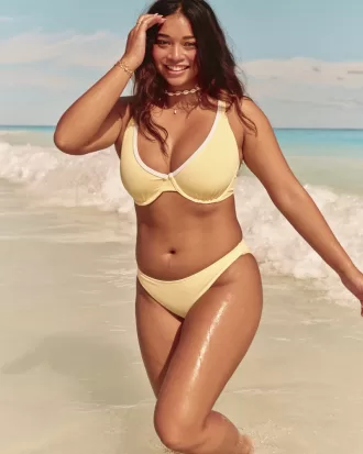 Ribbed Bikini Bottom,Ribbed Bikini Bottom