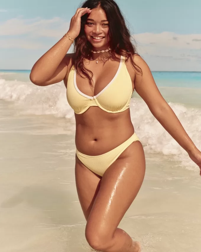 Ribbed Bikini Bottom,Ribbed Bikini Bottom