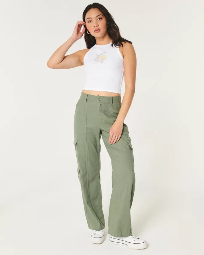 Ribbed Capri Italy Graphic Tank,Ribbed Capri Italy Graphic Tank