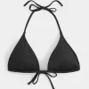 Ribbed Multi-Way Triangle Bikini Top,Ribbed Multi-Way Triangle Bikini Top