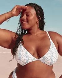 Ribbed Plunge Underwire Bikini Top,Ribbed Plunge Underwire Bikini Top