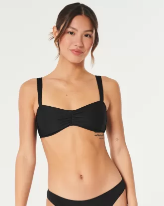 Ribbed Scoop Bikini Top,Ribbed Scoop Bikini Top