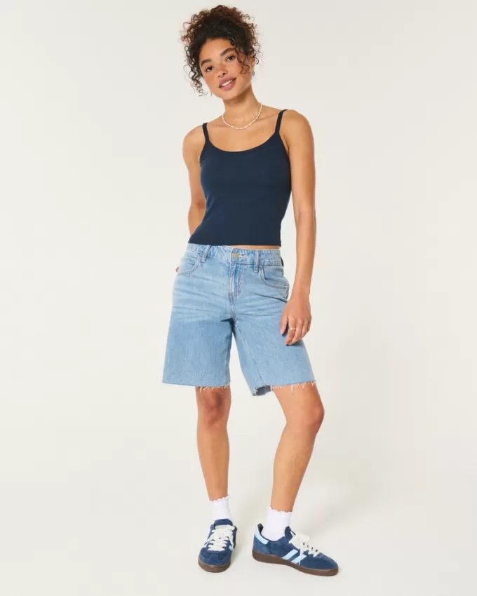 Ribbed Scoop Cami,Ribbed Scoop Cami