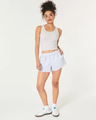 Ribbed Scoop Tank,Ribbed Scoop Tank