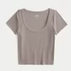 Ribbed Scoop Top,Ribbed Scoop Top