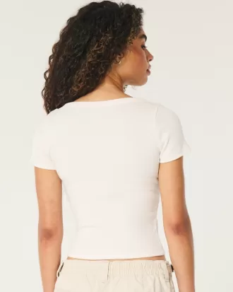 Ribbed Scoop Top,Ribbed Scoop Top