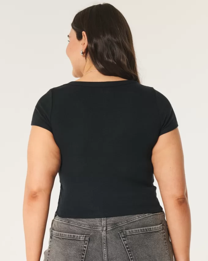 Ribbed Scoop Top,Ribbed Scoop Top