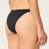 Ribbed Strappy High-Leg Cheekiest Bikini Bottom,Ribbed Strappy High-Leg Cheekiest Bikini Bottom
