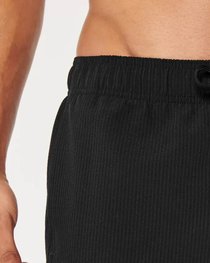 Seersucker Guard Swim Trunks 5″,Seersucker Guard Swim Trunks 5″