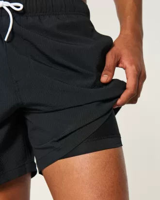 Seersucker Guard Swim Trunks 6″,Seersucker Guard Swim Trunks 6″