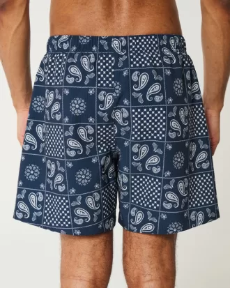 Seersucker Guard Swim Trunks 6″,Seersucker Guard Swim Trunks 6″
