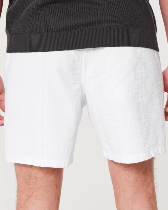 Seersucker Shorts 7″,Seersucker Shorts 7″
