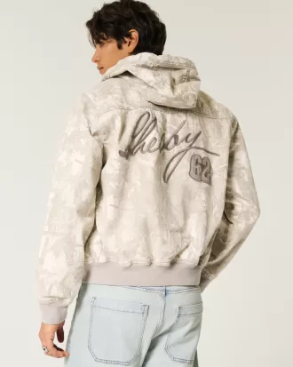 Shelby Graphic Zip-Up Hoodie Jacket,Shelby Graphic Zip-Up Hoodie Jacket