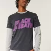 Shrunken Black Sabbath Graphic Tee,Shrunken Black Sabbath Graphic Tee