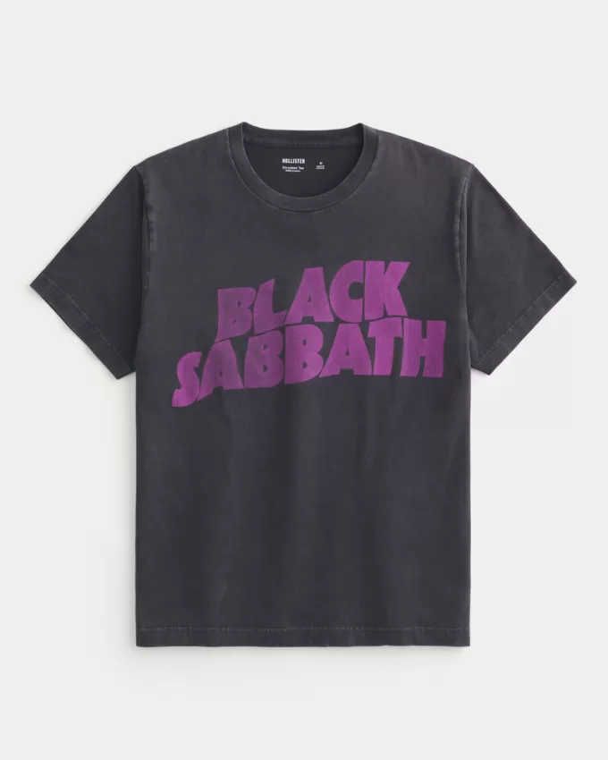 Shrunken Black Sabbath Graphic Tee,Shrunken Black Sabbath Graphic Tee