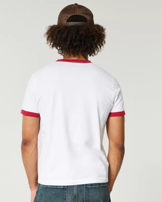 Shrunken Ringer Tee,Shrunken Ringer Tee