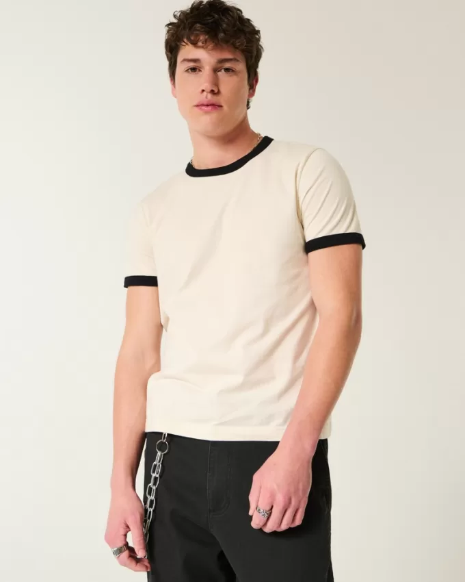 Shrunken Ringer Tee,Shrunken Ringer Tee Shrunken Ringer Tee,Shrunken Ringer Tee