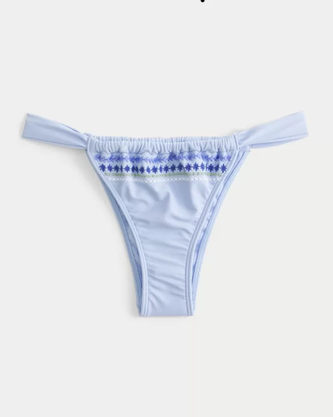 Side Strap High-Leg Cheekiest Bikini Bottom,Side Strap High-Leg Cheekiest Bikini Bottom