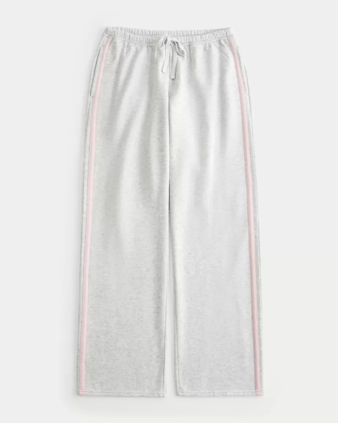 Side-Stripe Straight Sweatpants,Side-Stripe Straight Sweatpants