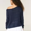 Slouchy Off-the-Shoulder Sweater,Slouchy Off-the-Shoulder Sweater