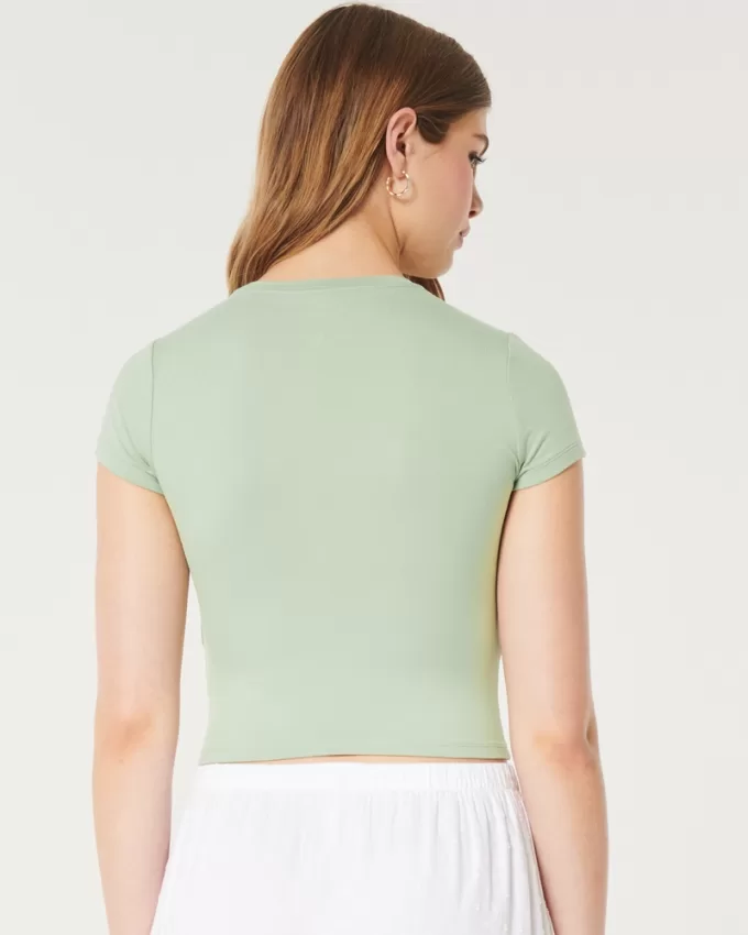 Soft Stretch Seamless Fabric Crew Baby Tee,Soft Stretch Seamless Fabric Crew Baby Tee Soft Stretch Seamless Fabric Crew Baby Tee,Soft Stretch Seamless Fabric Crew Baby Tee