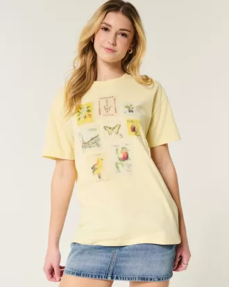 Stamp Graphic Tee,Stamp Graphic Tee