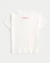 Statement Hearts Graphic Baby Tee,Statement Hearts Graphic Baby Tee