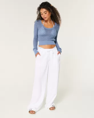 Stitchy Scoop Sweater,Stitchy Scoop Sweater