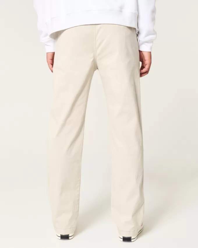 Straight Pull-On Pants,Straight Pull-On Pants