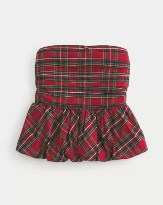 Strapless Bubble Top,Strapless Bubble Top