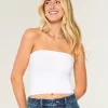 Strapless Foldover Tube Top,Strapless Foldover Tube Top