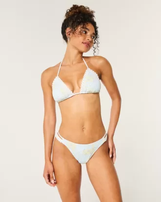 Strappy High-Leg Cheeky Bikini Bottom,Strappy High-Leg Cheeky Bikini Bottom