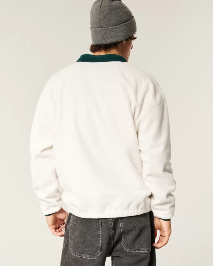 Thermal Fleece Mock-Neck Sweatshirt,Thermal Fleece Mock-Neck Sweatshirt Thermal Fleece Mock-Neck Sweatshirt,Thermal Fleece Mock-Neck Sweatshirt