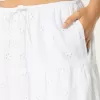 Tiered Eyelet Maxi Skirt,Tiered Eyelet Maxi Skirt
