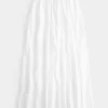 Tiered Eyelet Maxi Skirt,Tiered Eyelet Maxi Skirt