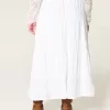 Tiered Maxi Skirt,Tiered Maxi Skirt