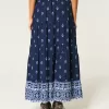 Tiered Maxi Skirt,Tiered Maxi Skirt