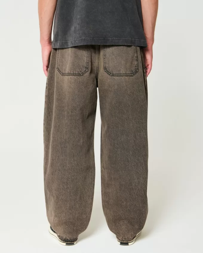 Tinted Black Baggy Skater Jeans,Tinted Black Baggy Skater Jeans