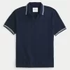 Tipped Sweater Polo,Tipped Sweater Polo