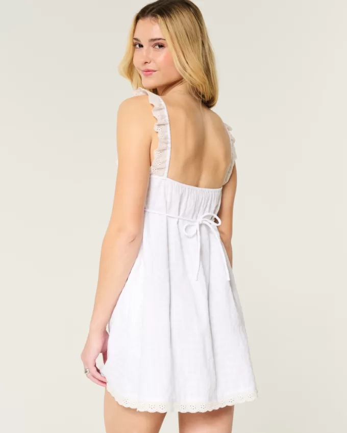 Trapeze Mini Dress,Trapeze Mini Dress