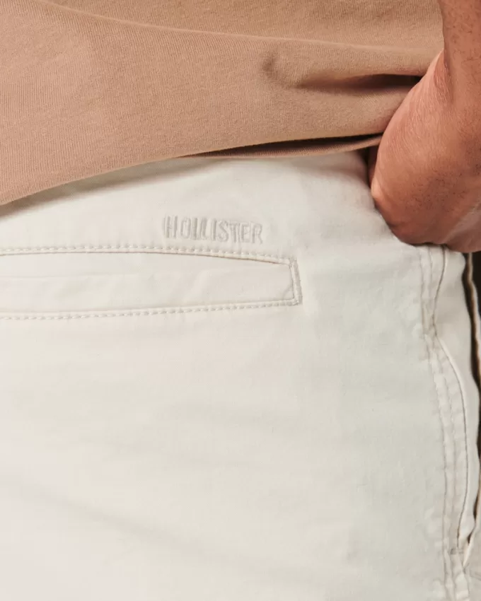 Twill Pull-On Shorts 7″,Twill Pull-On Shorts 7″