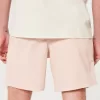 Twill Pull-On Shorts 7″,Twill Pull-On Shorts 7″
