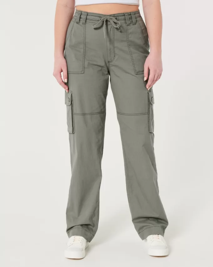 Ultra High-Rise Dad Cargo Pants,Ultra High-Rise Dad Cargo Pants
