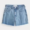Ultra High-Rise Medium Wash 90s Denim Shorts 5″,Ultra High-Rise Medium Wash 90s Denim Shorts 5″
