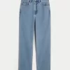Ultra High-Rise Medium Wash 90s Straight Jeans,Ultra High-Rise Medium Wash 90s Straight Jeans