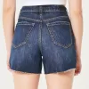 Ultra High-Rise Medium Wash Denim Shorts,Ultra High-Rise Medium Wash Denim Shorts